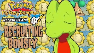 Recruiting Bonsly  Pokémon Mystery Dungeon Rescue Team DX [upl. by Anyrtak]