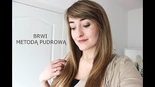 MAM NOWE BRWI  metoda pudrowa przed i po ★ [upl. by Rip]