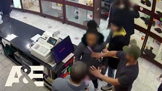 Woman Slaps Tourist in Shocking NYC Pet Store Outburst  Customer Wars  AampE [upl. by Berkshire680]