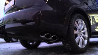 Infinity Qx56 custom custom exhaust Magnaflow XL muffler [upl. by Eeladnerb379]