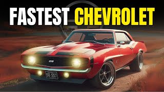 Do You Know the 10 Rarest Chevrolet Camaros Ever Built [upl. by Ubald]