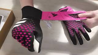 Adidas predator league goalkeeper gloves [upl. by Nadeau]