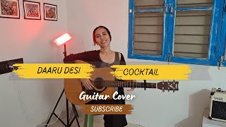 Daru Desi  Cocktail Songs  Saif Ali Khan  Guitar Cover [upl. by Vernon193]