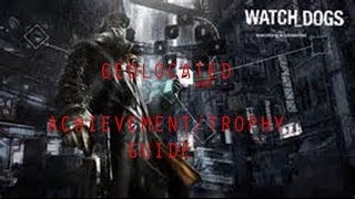 Watch Dogs  99100 Hotspots Location  Geolocated AchievementTrophy Guide [upl. by Merkley]