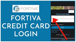 How To Login Fortiva Credit Card Account 2023 [upl. by Walt]