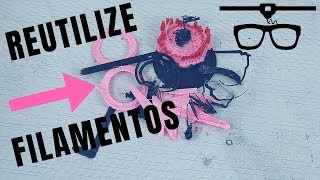 3 Coisas extremamente úteis para se fazer com restos de filamentos de impressão 3D [upl. by Lydnek]