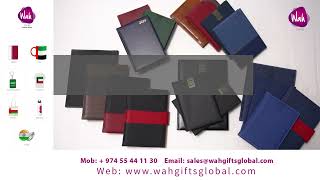 Customised Corporate New Year Diary 2024  Company Logo Diaries  Corporate Gift Suppliers in Qatar [upl. by Ynnavoig]