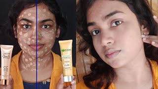 CC ക്രീമോ BB ക്രീമോ ഏതാ Better🤔Lakme 9 to 5 CC cream vs Garnier BB cream malayalam review [upl. by Areic]