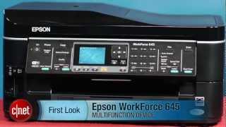 First Look Epson WorkForce 645 [upl. by Ainahpets566]