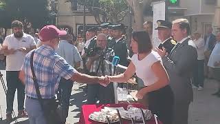 Celebració del patró de la Policia Local de Vinaròs i lliurament de condecoracions [upl. by Audri]