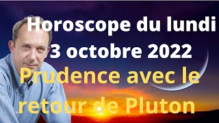 Horoscope semaine du lundi 3 octobre 2022 [upl. by Halima]