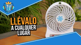 VENTILADOR USB RECARGABLE  ¡Tienes que comprarlo [upl. by Larissa436]