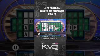 Give yourself a round of sausage Another hysterical Wheel of Fortune Fail [upl. by Ahsahtan432]