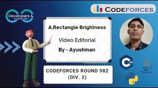 A Rectangle Arrangement  Codeforces Round 982 Div 2  Codeforces  DCC NITA [upl. by Adnerol]