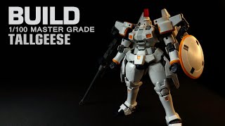 K03BD  Bandai 1100 MG Tallgeese Build and Assembly [upl. by Loomis]