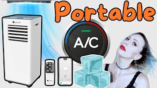 DRPREPARE Portable Air Conditioner Review Cooling Air Dehumidifier Fan amp Portable AC [upl. by Ramoh]