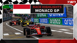 F1 RACE HIGHLIGHTS Monaco Grand Prix [upl. by Atalante267]