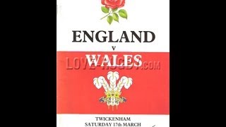 England V Wales 1984  Twickenham  Rugby International [upl. by Haldas850]