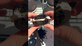 Homemade Oreo Cakesters 🤎baking recipe oreo oreorecipe viral [upl. by Elboa306]