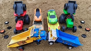 O No  बच्चों mini tractor ki ट्राली hi गुम ho gayi  Krishna toy [upl. by Airot]