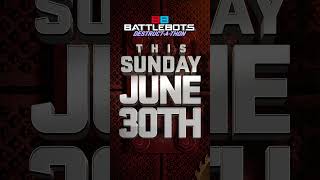 AMPEXCLUSIVE is coming to BattleBots DestructAThon THIS SUNDAY JUNE 30th for the 230 show [upl. by Joane]