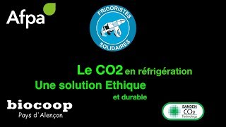 Le biocoop dAlençon est équipé dune solution CO2 transcritique Sanden [upl. by Garvey]