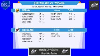 2024 ANZPCC  Queensland v Tasmania [upl. by Ramunni]