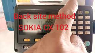 Back site method station point and backsight point explained in urdu for SOKIA CX 102 total station [upl. by Celin]