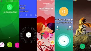 REDMI 4S VS MOTOROLA VS SAMSUNG A31 VS MEIZU VS REDMI N5 incoming calls [upl. by Jacquelynn79]