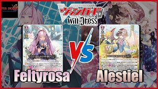 Vanguard WillDress TCG Nexus Battle12 Feltyrosa VS Alestiel Vanguard overDress WillDress [upl. by Ycinuq259]