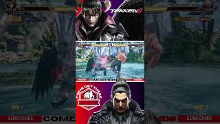 Devil Jin 🆚 Kazuya🔥👊  Tekken 8 shorts [upl. by Anelej130]