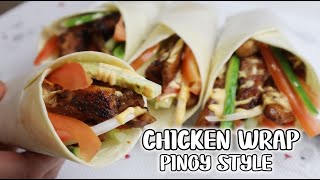 CHICKEN WRAP PINOY STYLE [upl. by Sopher]