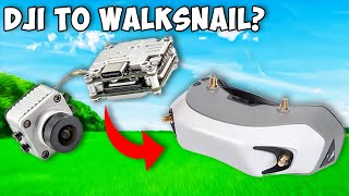 This Can Make FatShark and DJI Compatible  WalkSnail to DJI Compatability [upl. by Nirrol161]