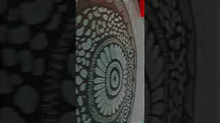 Big mandala art 🎨 artcraft using pen working is going on pihucraftingideas3397 [upl. by Bindman]