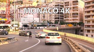 Monaco 4K  French Miami  Morning Drive [upl. by Mayfield831]