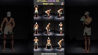 Kettlebell Exercises for Weight Loss kettlebell weightloss ytshortsviral fitnessmantram [upl. by Asila]