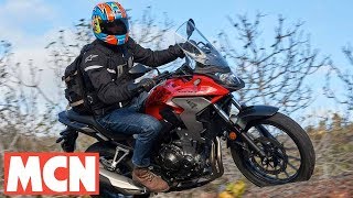 Honda CB500X bike review  MCN  Motorcyclenewscom [upl. by Ydnab]