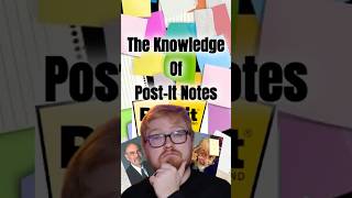 The Knowledge of Post It Notes foryou history knowledge postitnotes stickynotes funny fyp [upl. by Davie817]