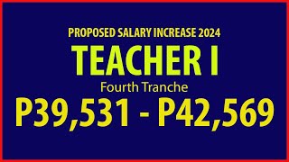 PROPOSED SALARY INCREASE 2024 [upl. by Arikal396]