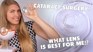 No Glasses After Cataract Surgery Lens Implant Options Explained [upl. by Hurwit]