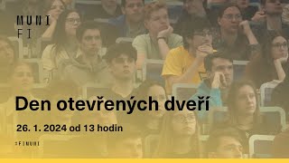 Den otevřených dveří Fakulty informatiky MU [upl. by Drusus832]