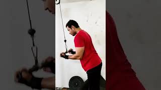 Triceps workout exercise gym viralvideo shortvideo shorts [upl. by Shulamith438]