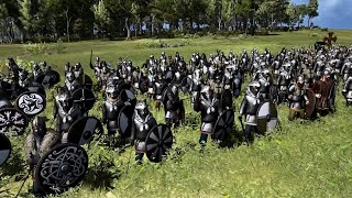 Battle of Doeraby 4000 Wessex men vs 1700 Vikings  Total War Thrones of Britannia Cinematic Battle [upl. by Diet890]