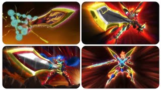 All Xcalius Avatars in Beyblade Burst From Season 1237 [upl. by Stephanie]