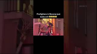 firefighters in reverse is pure evil 😂 Vidz94 viralshorts fyp funnyvideos viralvideo [upl. by Irreg]