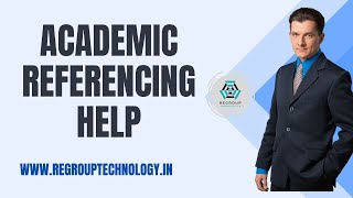 Academic Referencing Help I Regroup Technology [upl. by Odlavu]