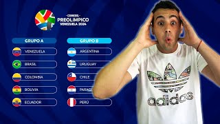 ¿Que SELECCIONES CLASIFICARAN a PARIS 2024 PREOLIMPICO SUB 23 2024 ANALISIS amp PREDICCION [upl. by Pollyanna]