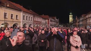 Silvestrovský ohňostroj 2023 v Litomyšli [upl. by Enylrac]