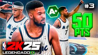 50 PONTOS E UM SONHO  NBA 2K25 MyCareer  Legendado  Ep 3 [upl. by Magavern]