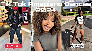 best of tik tok amapiano dance challenge  2024 💚💙🔥 evipostrw viralshort amapiano dance shot [upl. by Anuahc]